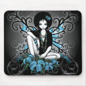 ChinaRetro Afro Lilly gotische Fee Mousepad (Vorne)
