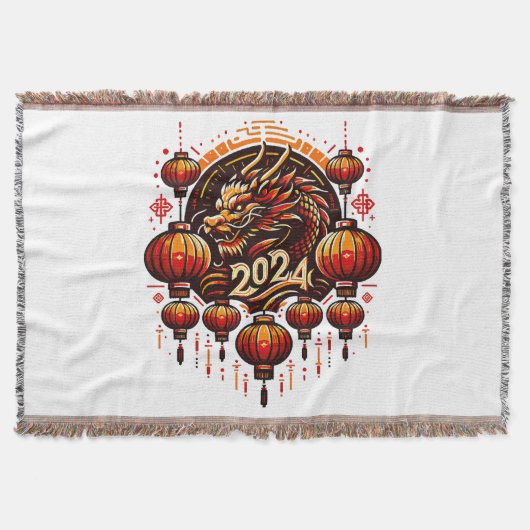 Chinas neues Jahr 2024 Decke (Vorderseite)