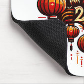 Chinas neues Jahr 2024 Mousepad (Ecke)