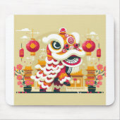 Chinas neues Jahr 2024 Mousepad (Vorne)