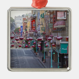 Chinatown an der Grant Street in San Francisco, Ornament Aus Metall