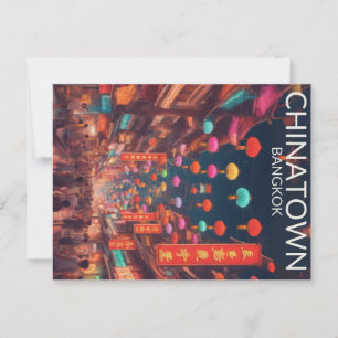 Chinatown Bangkok Postkarte