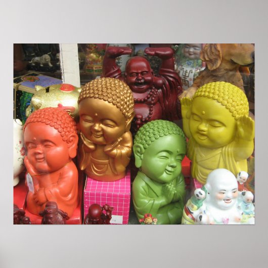 Chinatown Buddhas Poster (Vorne)