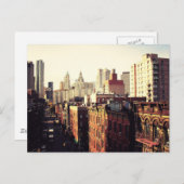 Chinatown Cityscape Postkarte (Vorne/Hinten)