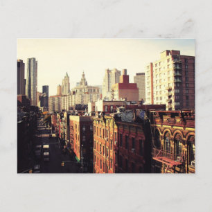 Chinatown Cityscape Postkarte