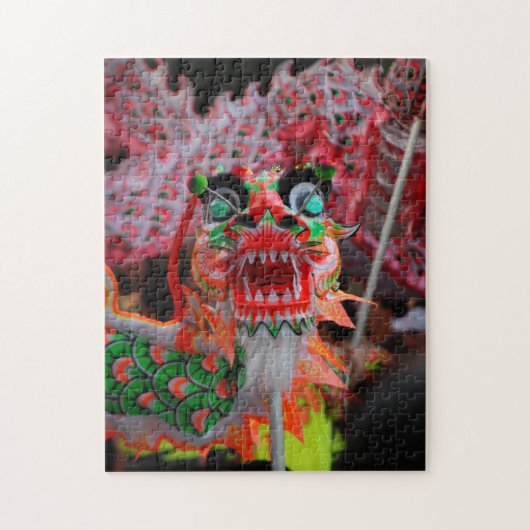 Chinatown Dragon Jigsaw Puzzle (Vertikal)