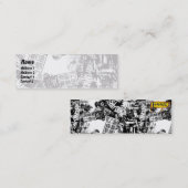 Chinatown - dünn mini visitenkarte (Vorne/Hinten)