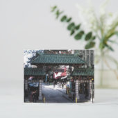 Chinatown Gate Postcard Postkarte (Stehend Vorderseite)