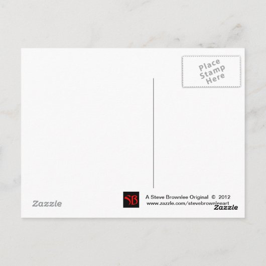 Chinatown Gate Postcard Postkarte (Rückseite)