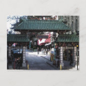 Chinatown Gate Postcard Postkarte (Vorderseite)