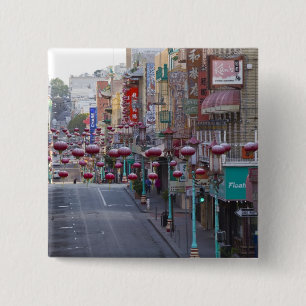 Chinatown in der Grant Street in San Francisco, Button