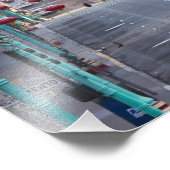 Chinatown in der Grant Street in San Francisco, Fotodruck (Ecke)