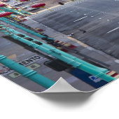 Chinatown in der Grant Street in San Francisco, Poster (Ecke)