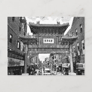 Chinatown in Philadelphia Postkarte