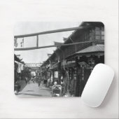 Chinatown in Shanghai, Ende des 19. Jahrhunderts Mousepad (Mit Mouse)