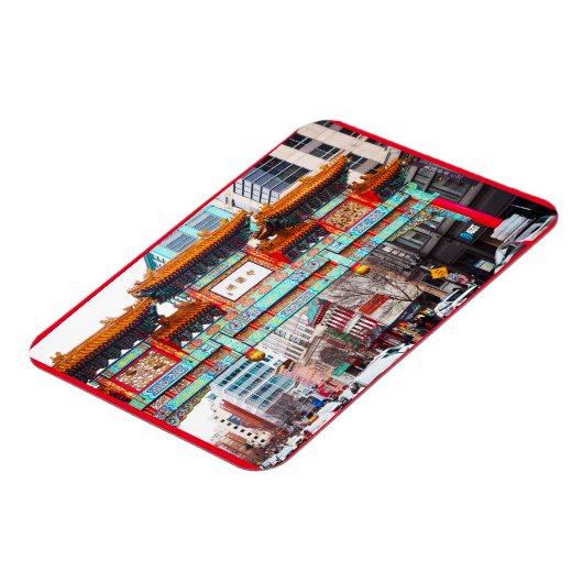 Chinatown in Washington DC. Magnet (Linke Seite)