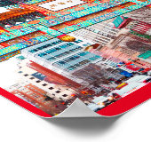 Chinatown in Washington DC. Poster (Ecke)