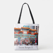 Chinatown in Washington, DC. Tasche (Rückseite)