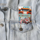 Chinatown in Washington DC. USA Button (Insitu)