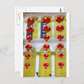 Chinatown Kolonialarchitektur Singapur Postkarte (Vorne/Hinten)