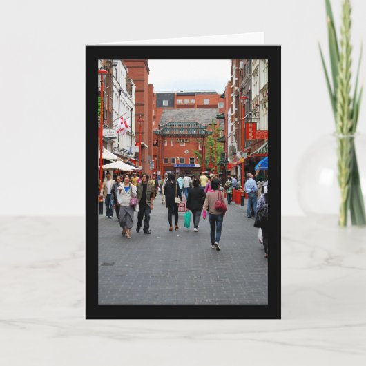 Chinatown London Karte (Vorderseite)