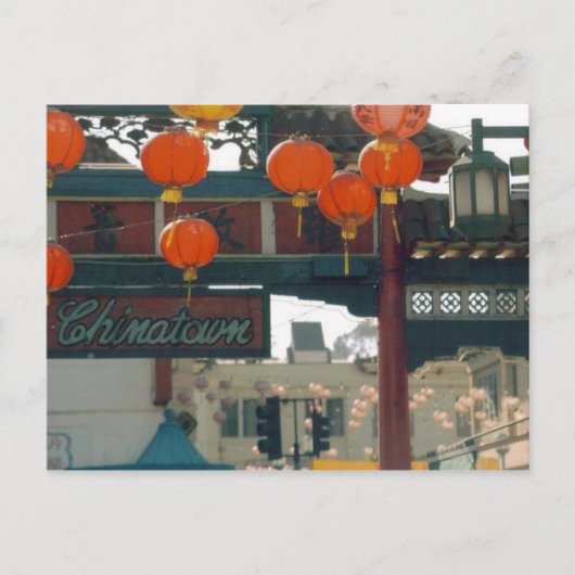 Chinatown - Los Angeles Postkarte (Vorderseite)