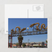 Chinatown-los-Engel Postkarte (Vorne/Hinten)