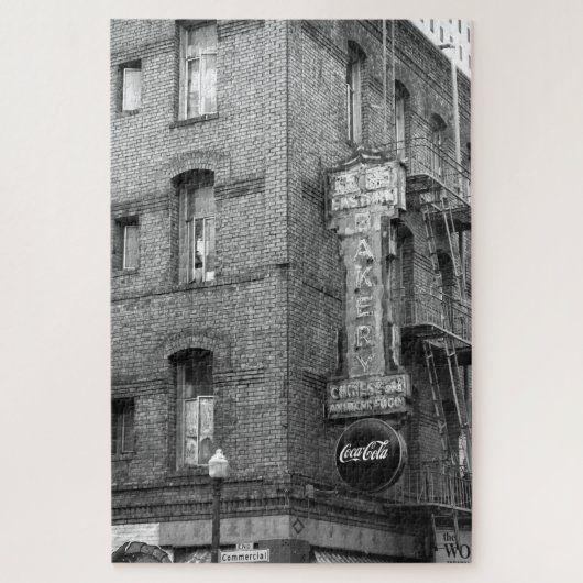 Chinatown Neon Nostalgic San Francisco Puzzle (Vertikal)