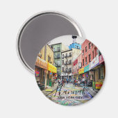 Chinatown, New York Magnet (Vorderseite/Rückseite)