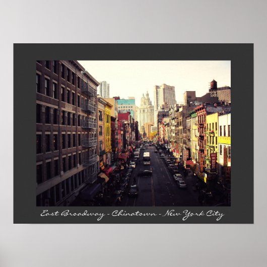 Chinatown - New York Poster (Vorne)