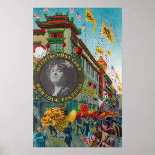 Chinatown Parade für Kletterhexen: Poster