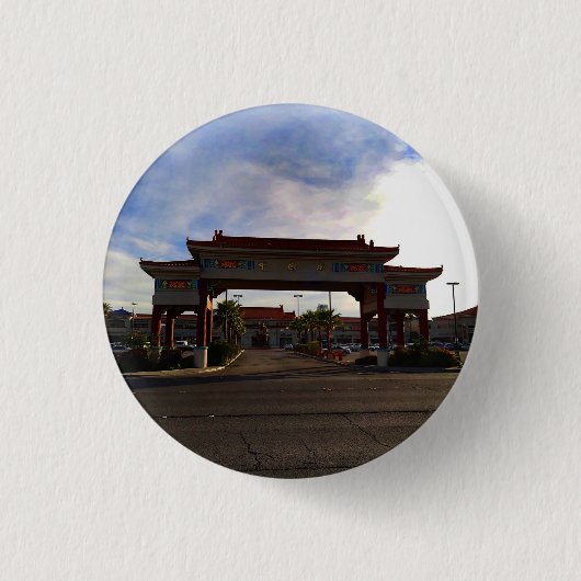 Chinatown Plaza, Las Vegas #2 Button (Vorderseite)