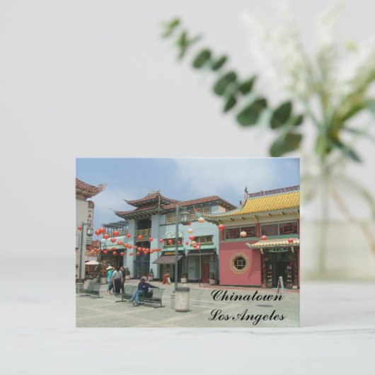 Chinatown Postkarte (Stehend Vorderseite)