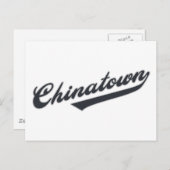 Chinatown Postkarte (Vorne/Hinten)