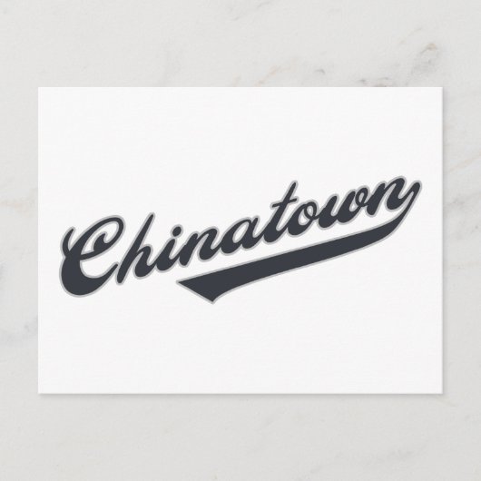 Chinatown Postkarte (Vorderseite)