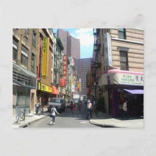 CHINATOWN POSTKARTE (Vorderseite)