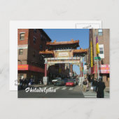Chinatown Postkarte (Vorne/Hinten)