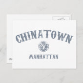 Chinatown Postkarte (Vorne/Hinten)