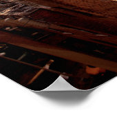 Chinatown Rooftop Graffiti Poster (Ecke)