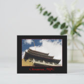 Chinatown Rooftop Postkarte (Stehend Vorderseite)