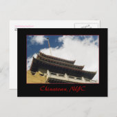 Chinatown Rooftop Postkarte (Vorne/Hinten)