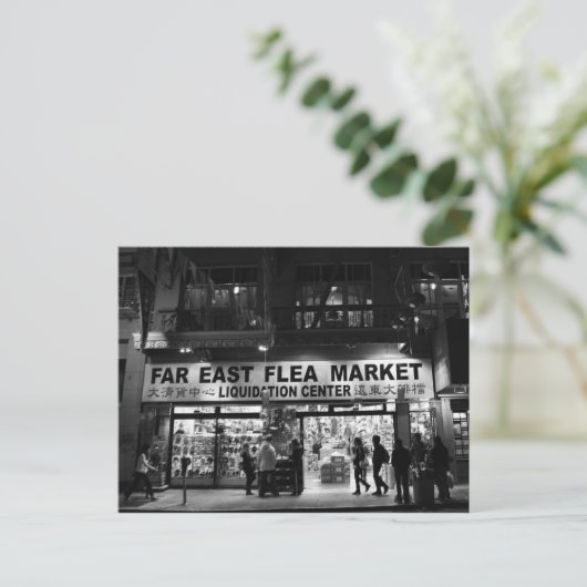 Chinatown, San Francisco, CA. Postkarte (Stehend Vorderseite)