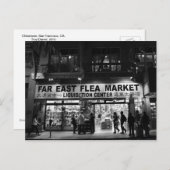 Chinatown, San Francisco, CA. Postkarte (Vorne/Hinten)
