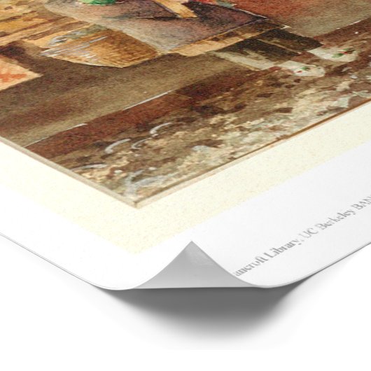 Chinatown San Francisco (Nr. 0108A) Poster (Ecke)