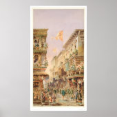 Chinatown San Francisco (Nr. 0108A) Poster (Vorne)