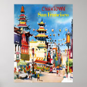 Chinatown, San Francisco Poster (Vorne)