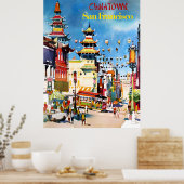 Chinatown, San Francisco Poster (Küche)