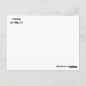 Chinatown, San francisco Postkarte (Rückseite)