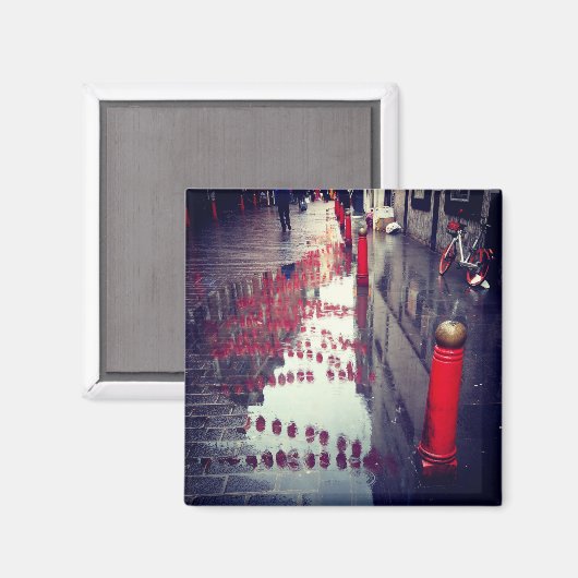 Chinatown, Soho, London Magnet (Vorderseite/Rückseite)