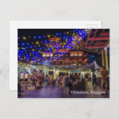 Chinatown Visitor Centre, Singapur Postkarte (Vorne/Hinten)